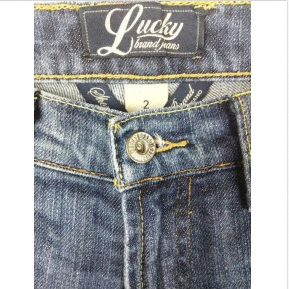 Lucky Brand Jeans Size 2 26 x 30 Straight leg - Picture 3 of 7